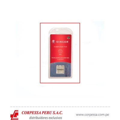 Prensatelas de Cierre Invisible Singer